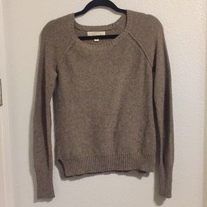 Brown knit long sleeve/sweater